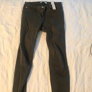 Zara Olive green jeans